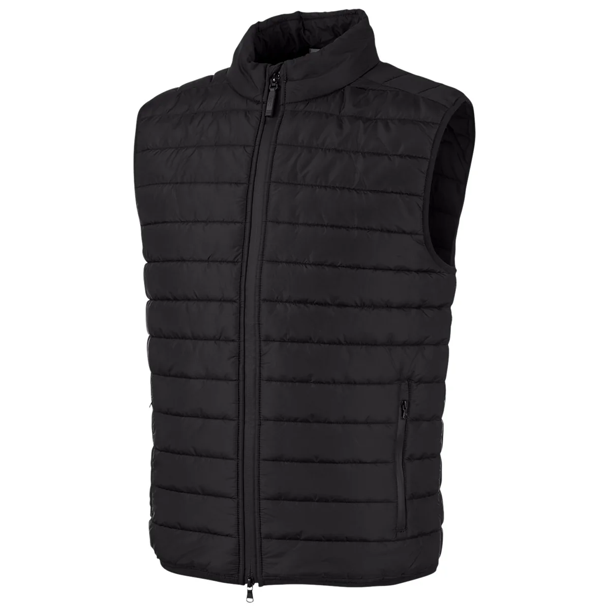 tasc Men's Black Quilted Puffer Vest - Image 3