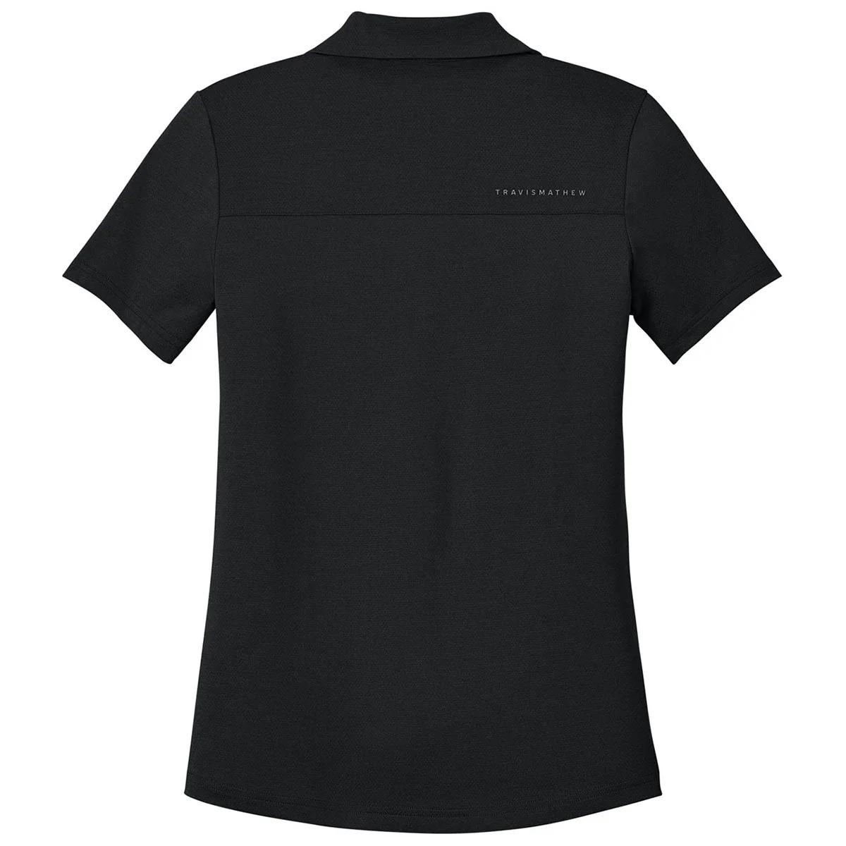 TravisMathew Women's Black Onward Polo - Image 2