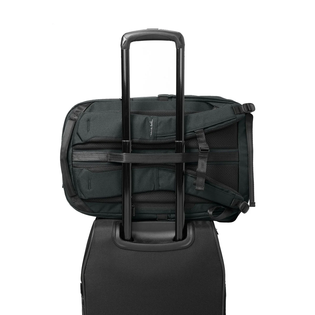 TravisMathew Black Duration Backpack - Image 6