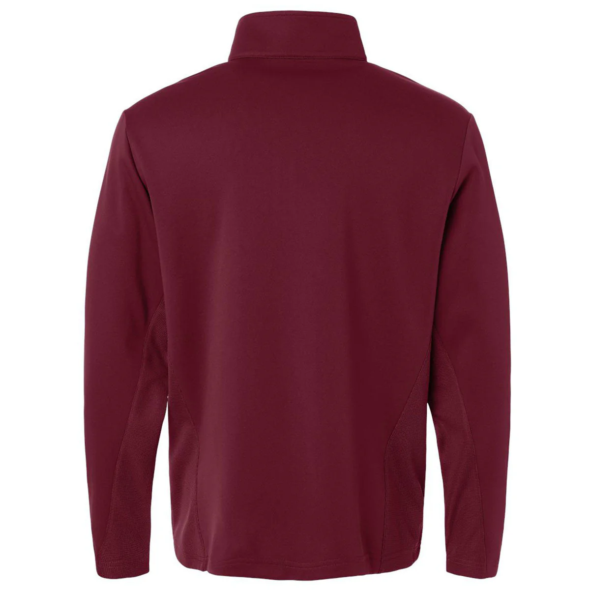 Team 365 Unisex Sport Maroon Squad Cadet Quarter-Zip Tech Fleece Pullover - Image 2