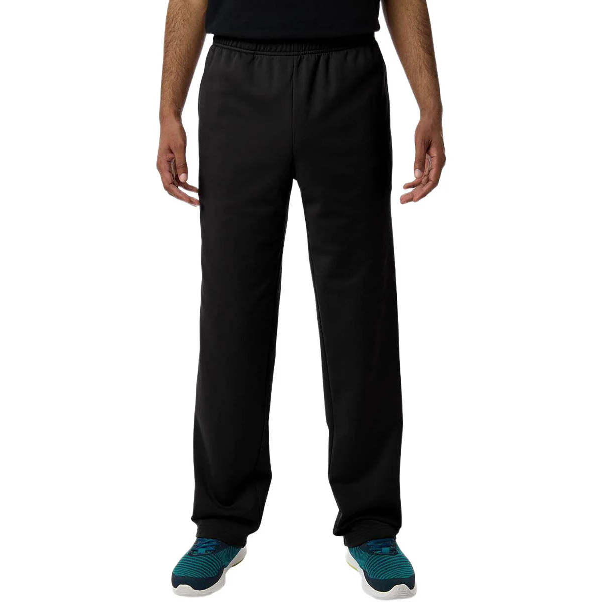 Team 365 Unisex Black Squad Tech Fleece Pants - Image 3