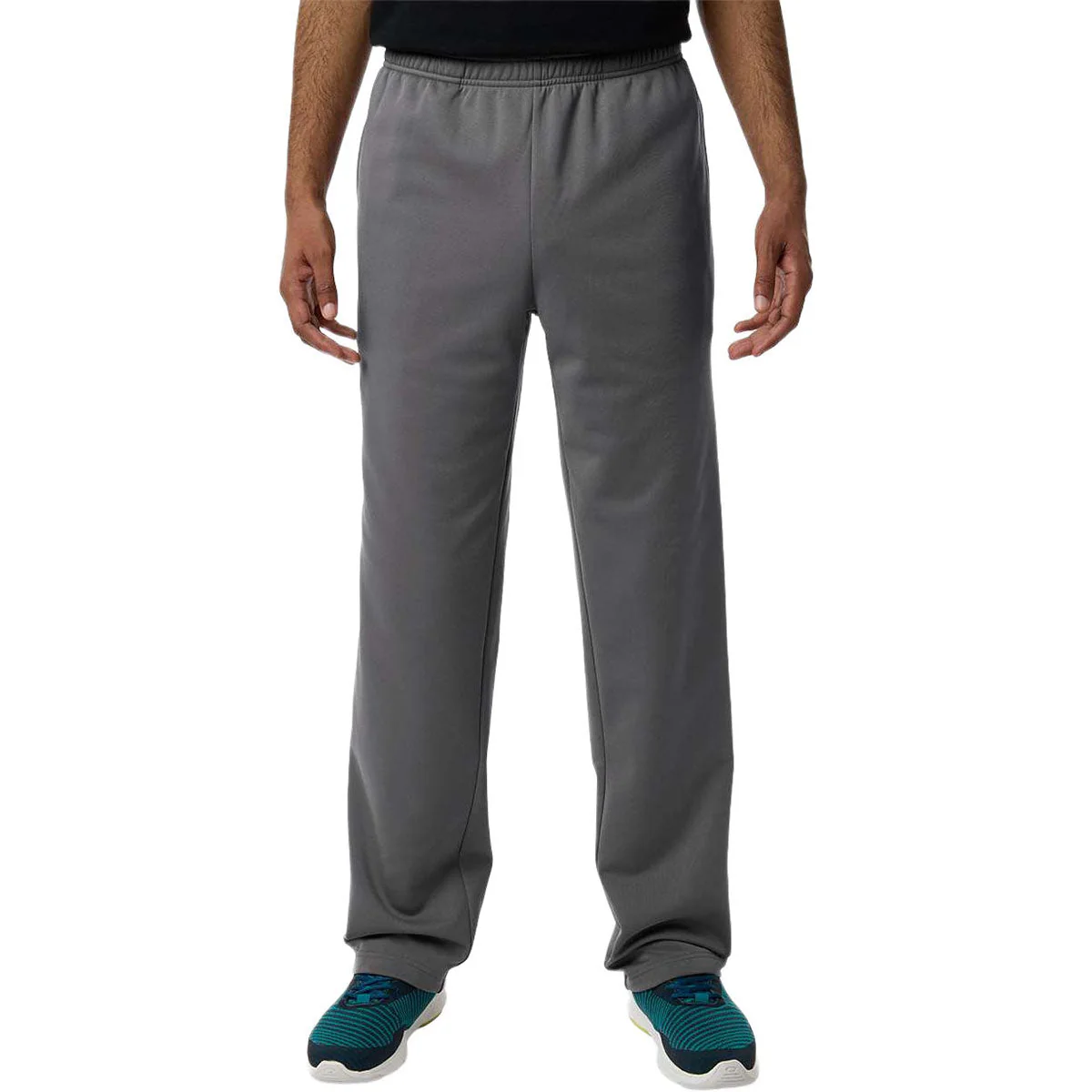 Team 365 Unisex Sport Graphite Squad Tech Fleece Pants - Image 3