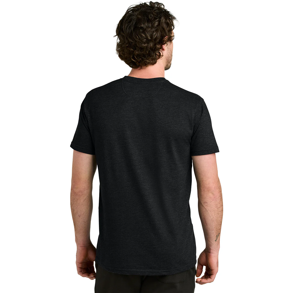 tentree Men's Meteorite Black Heather TreeBlend Classic T-Shirt - Image 4