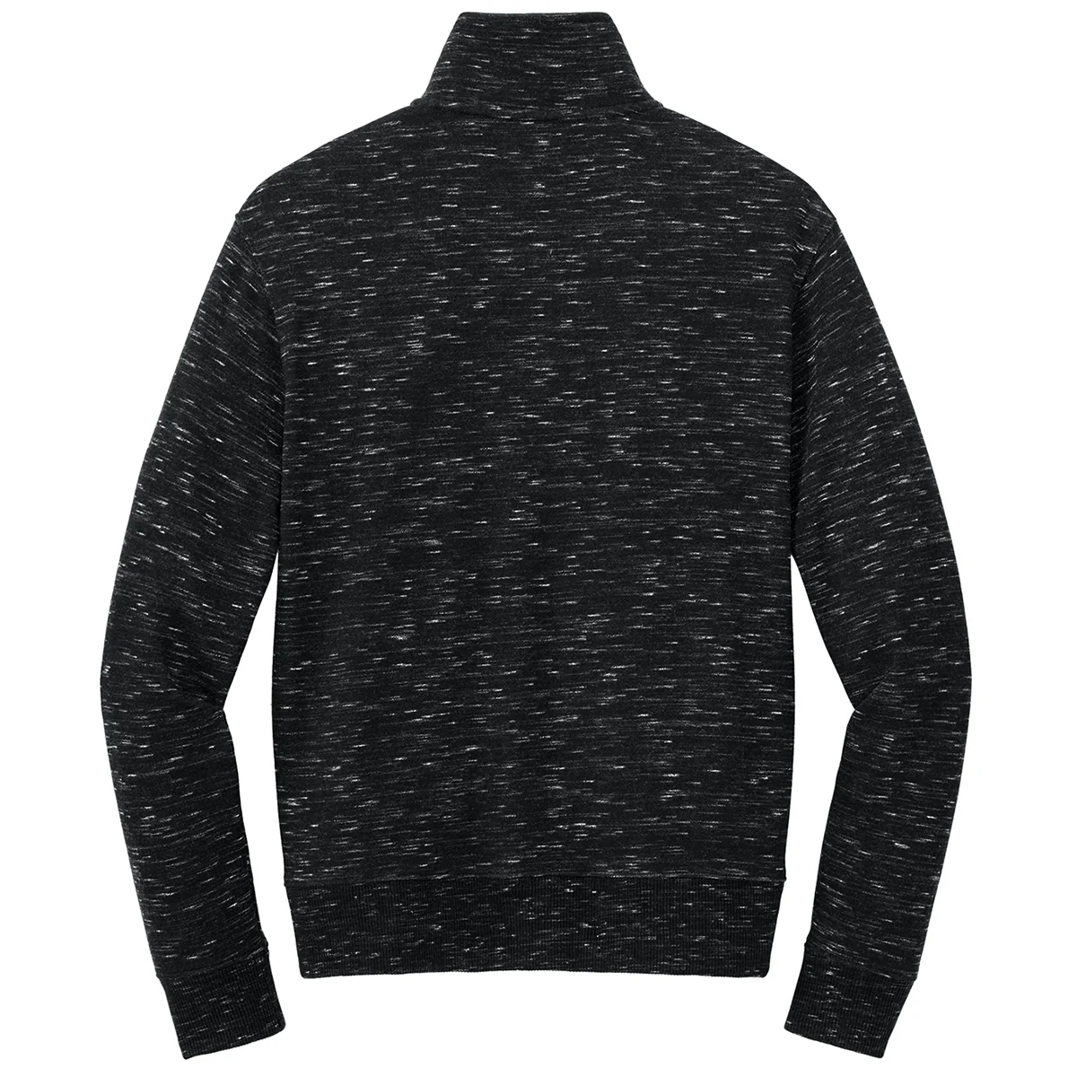 tentree Women's Meteorite Black Space Dye Space Dye Fleece 1/4-Zip - Image 2