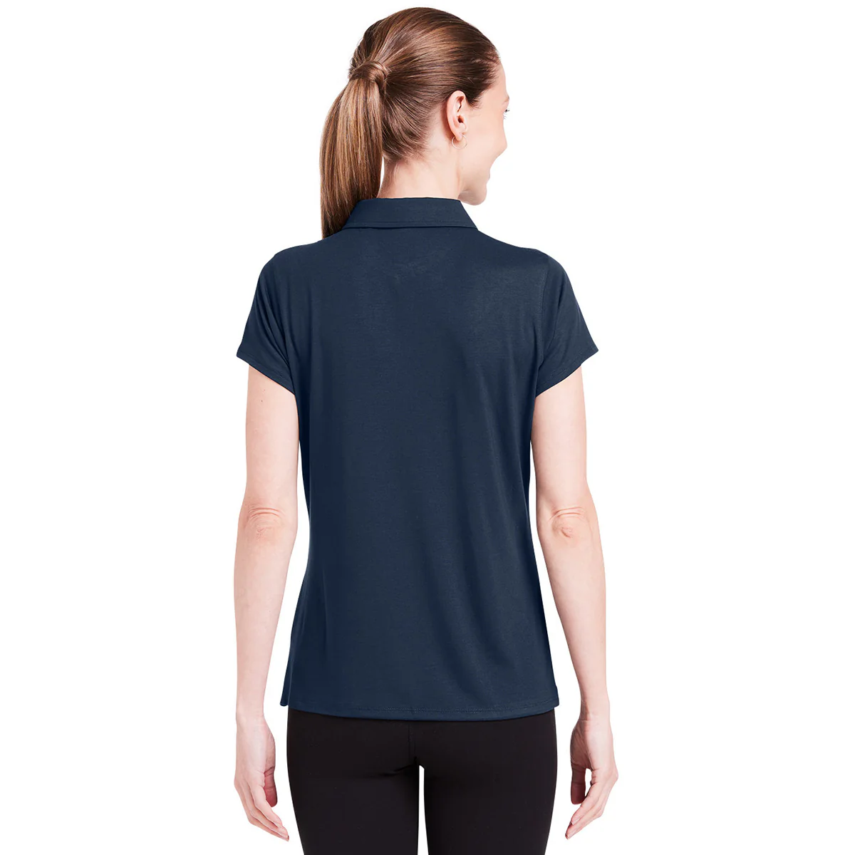 tasc Women's Classic Navy Air Lightweight Polo - Image 5