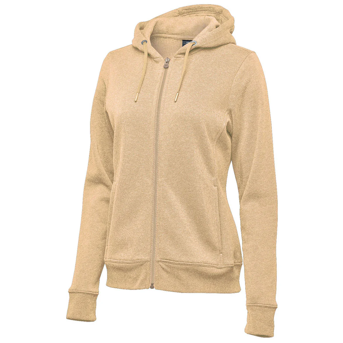 Stormtech Women's Oatmeal Heather Monashee Fleece Full Zip Hoody - Image 2