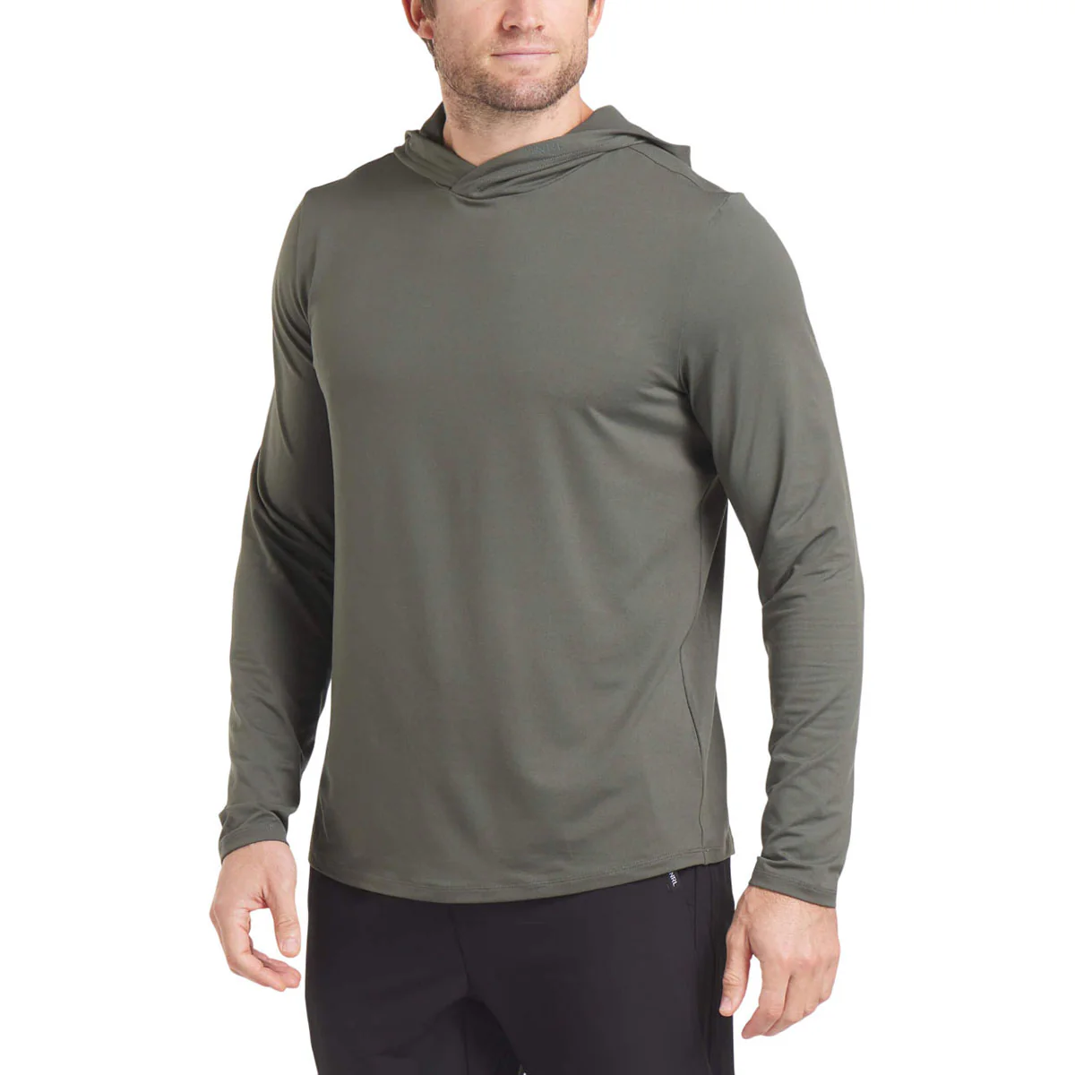 UNRL Men's Grove Ultra Hooded Long Sleeve - Image 3