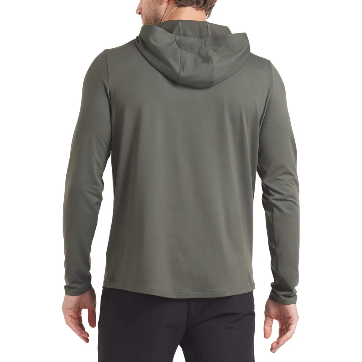 UNRL Men's Grove Ultra Hooded Long Sleeve - Image 4