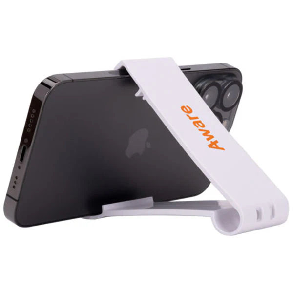 SnugZ White Clipper Phone Holder Clip - Image 2