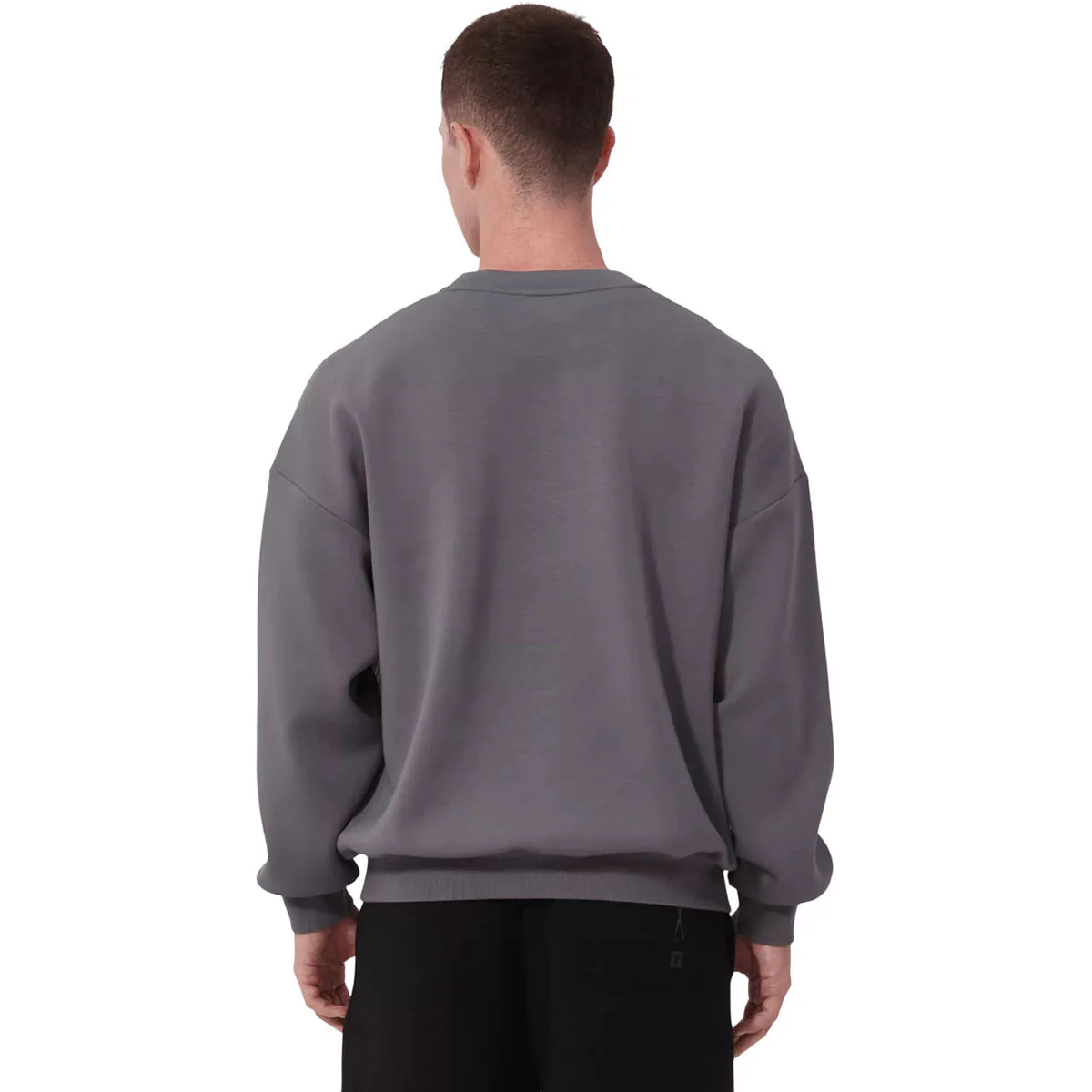 Levelwear Unisex Grey Stone Luxe Signature Crew - Image 5