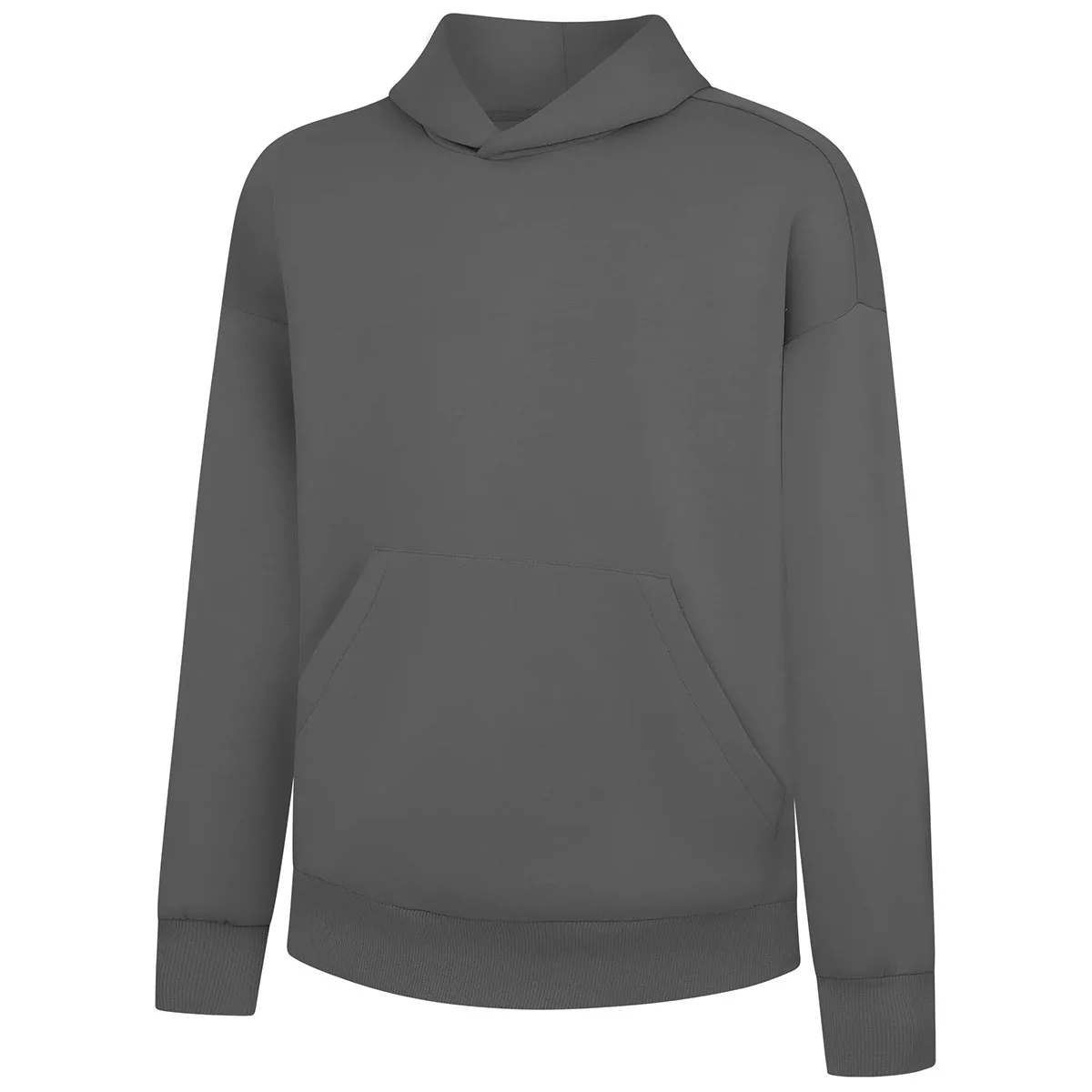 Levelwear Unisex Grey Stone Luxe Signature Hoodie - Image 3
