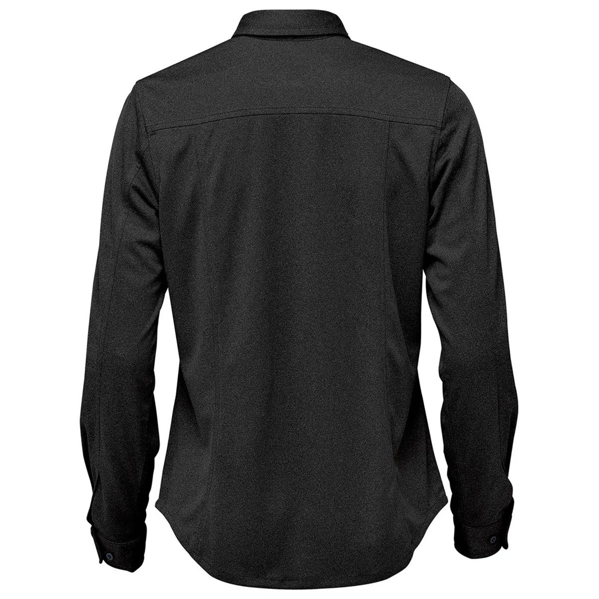 Stormtech Women's Black Montauk Long Sleeve Shirt - Image 2