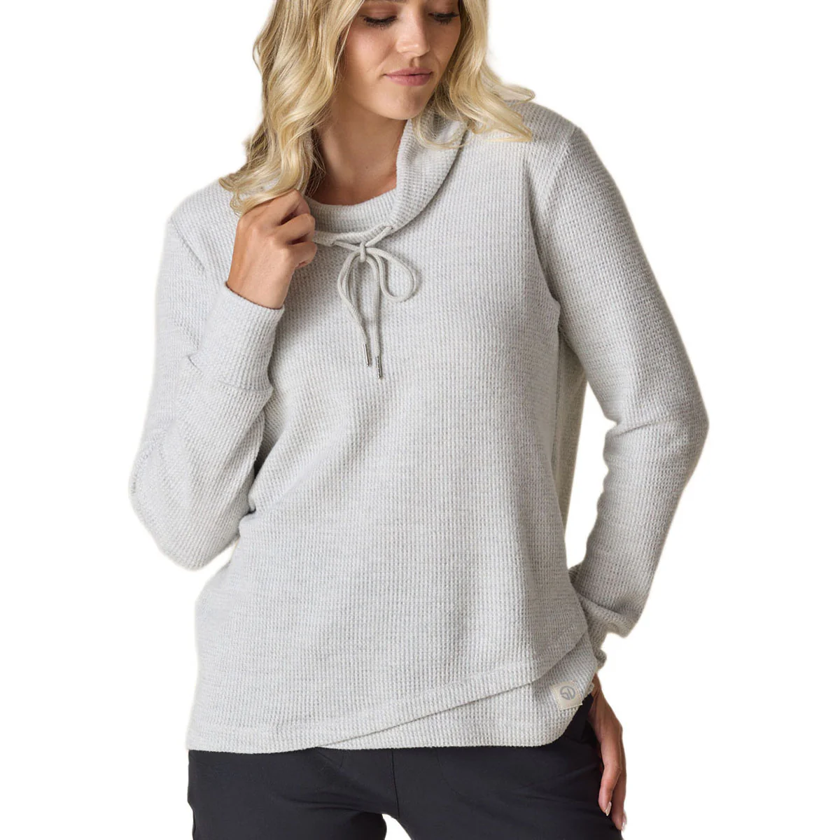 Straight Down Women's New Heather Misty Top - Image 2