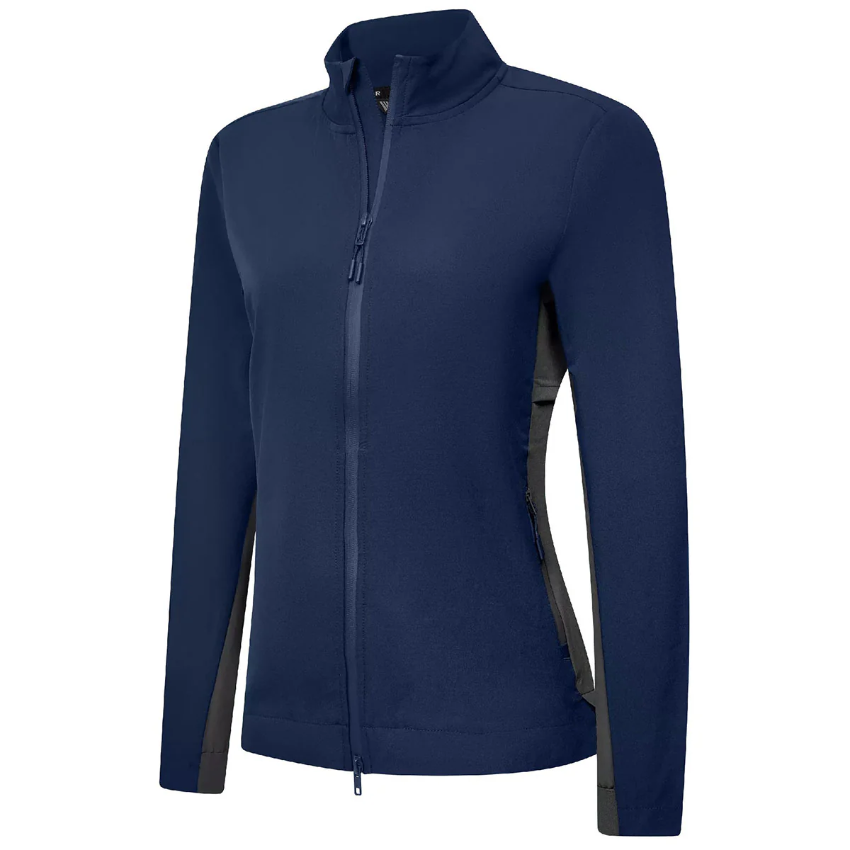 Levelwear Women's Navy/Charcoal Bevel Jacket - Image 3