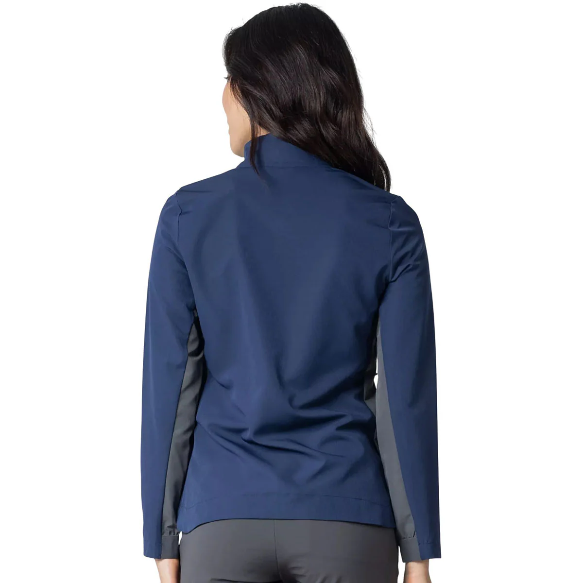 Levelwear Women's Navy/Charcoal Bevel Jacket - Image 5