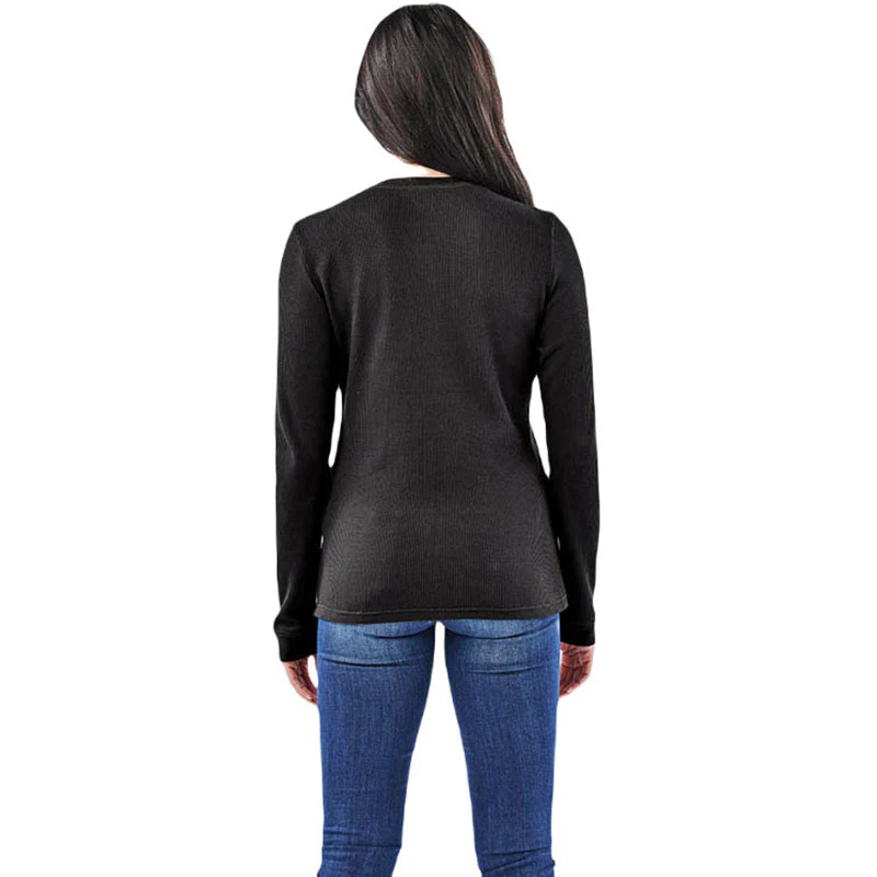Stormtech Women's Black Ashburn Henley - Image 5