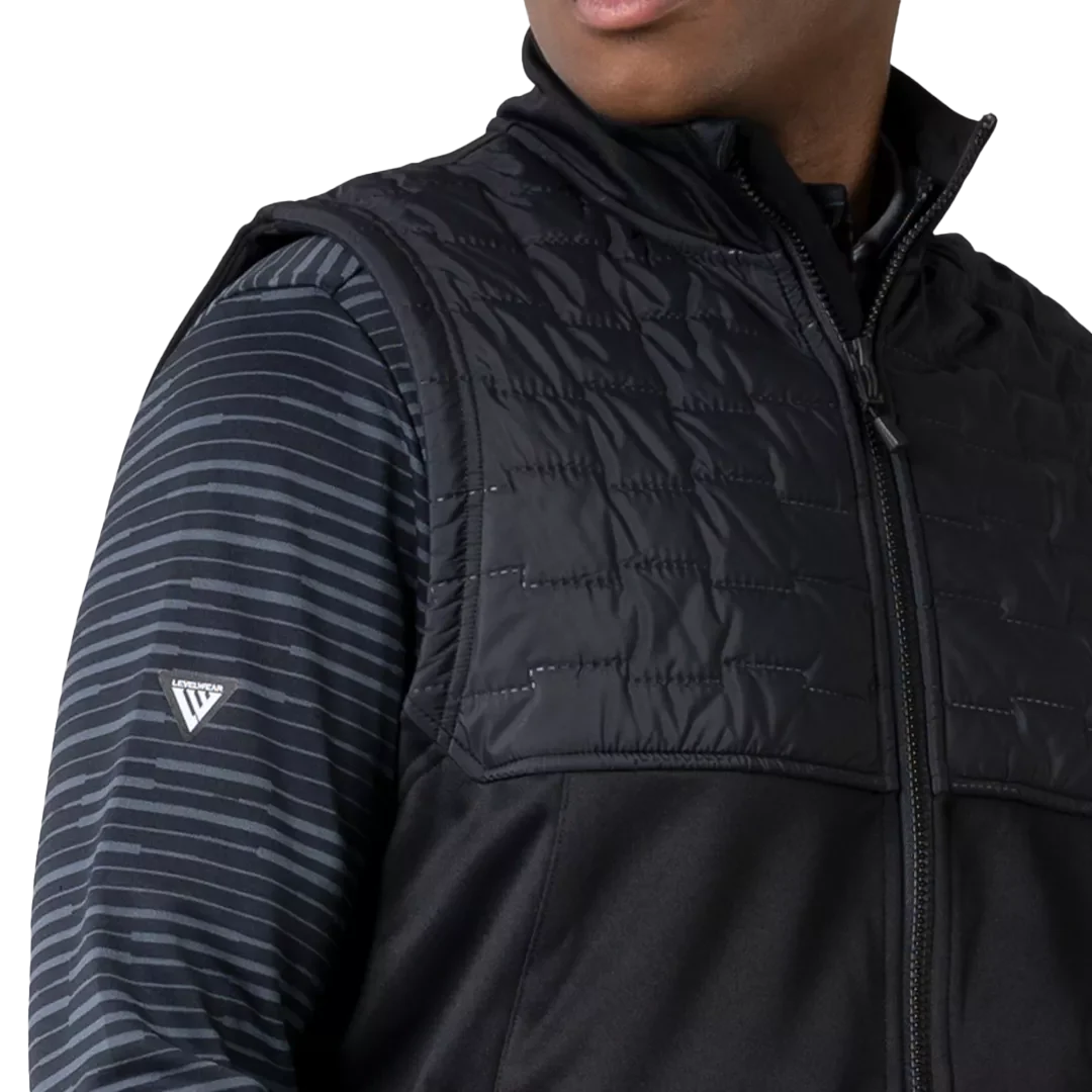 Levelwear Men's Black Flight Vest - Image 4