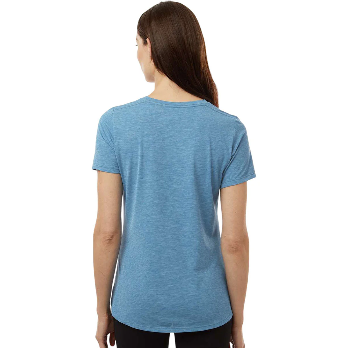 ANETIK Women's Bahama Heathered Breeze Tech T-Shirt - Image 4