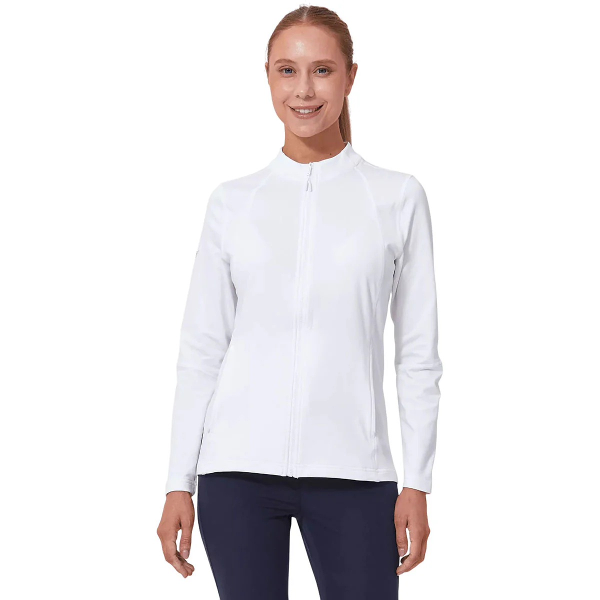Levelwear Women's White Mesa Full Zip - Image 4