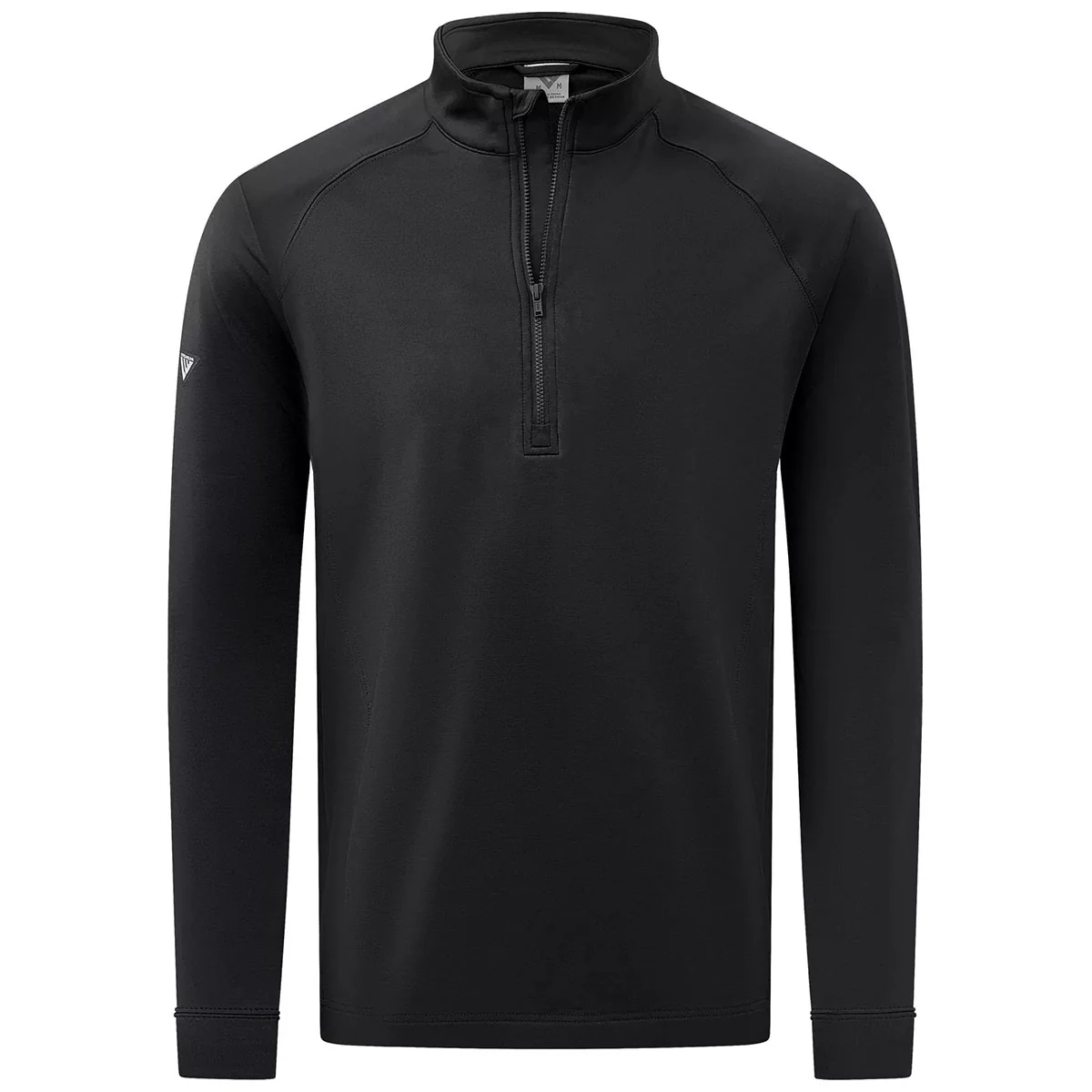 Levelwear Men's Black Calibre Recycled Quarter Zip