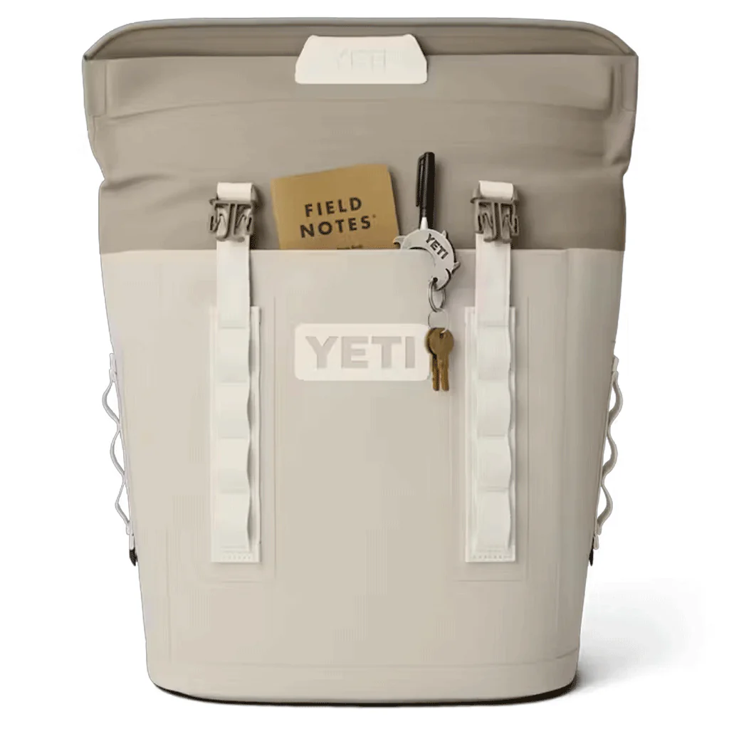 YETI Cape Taupe Hopper M12 Soft Backpack Cooler - Image 7