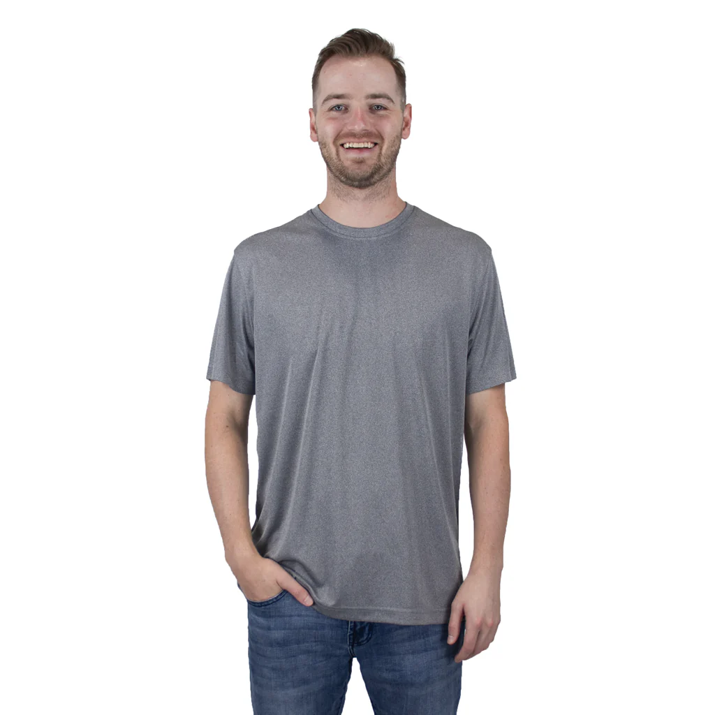 48-Hour Zusa Men's Charcoal Breezy Tee 2.0 - Image 3