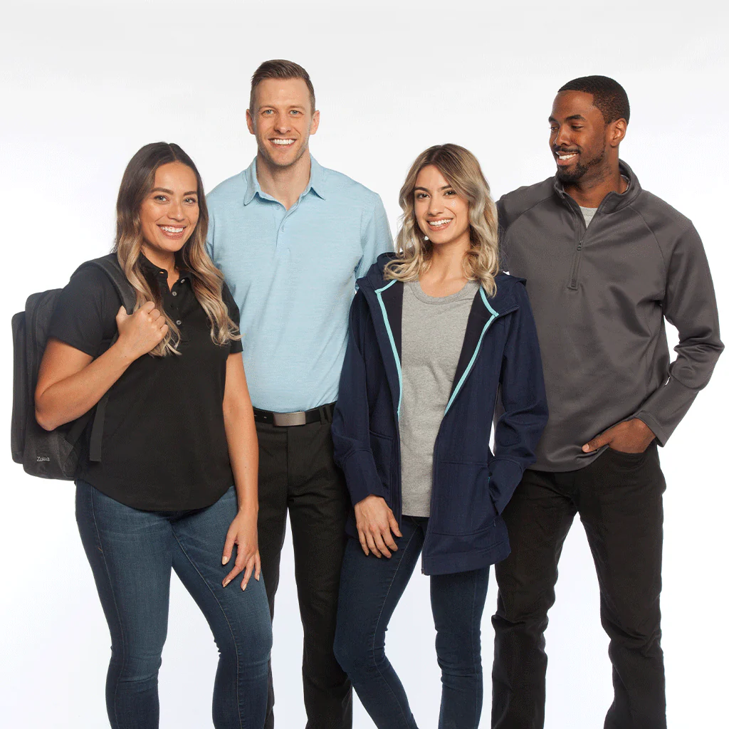 48-Hour Zusa Men's Charcoal Influencer Quarter Zip - Image 5