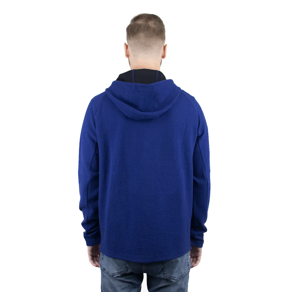 48-Hour Zusa Unisex Cobalt Afton Textured Hoodie - Image 6
