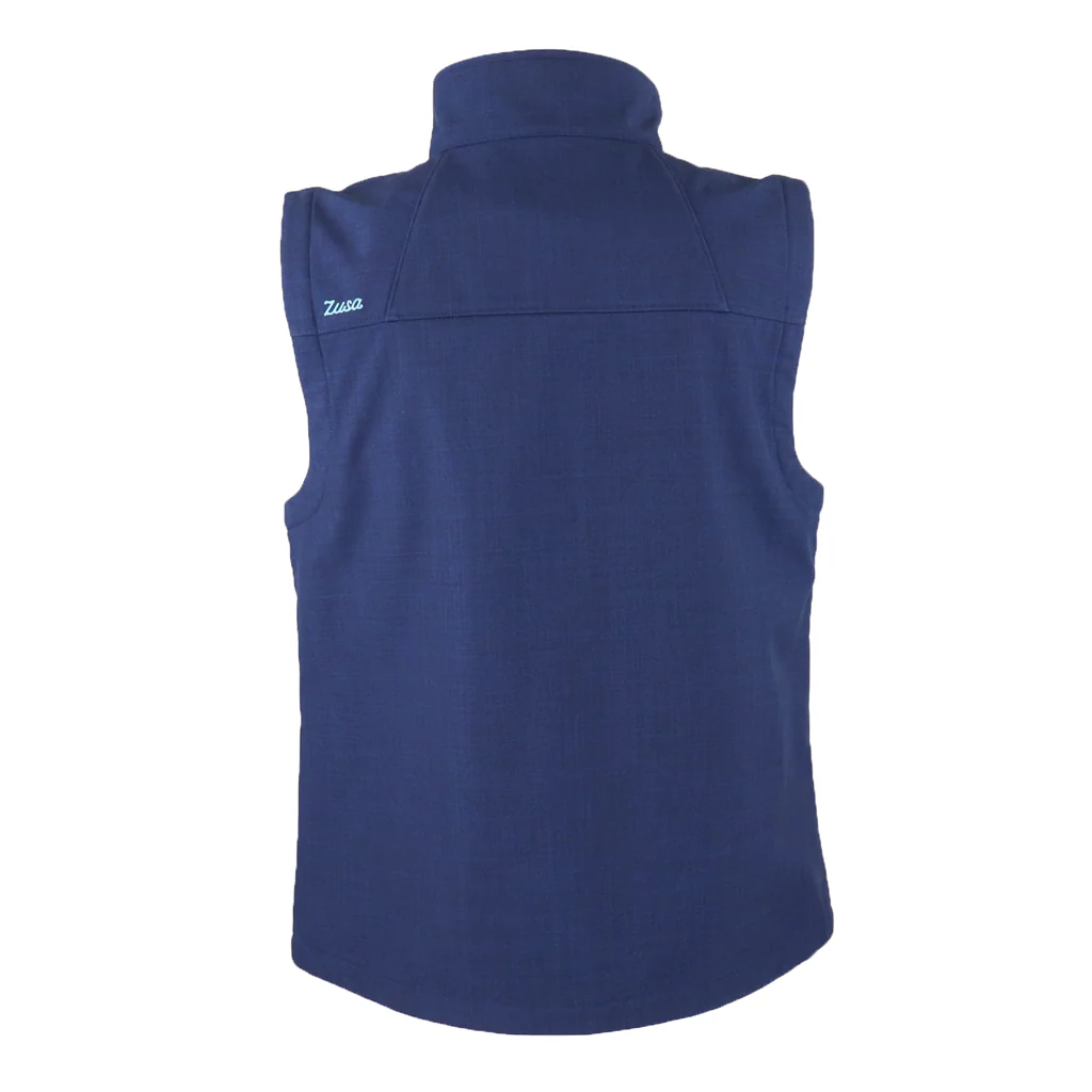 48-Hour Zusa Men's Navy Cross-Hatch Wanderlust Vest - Image 2
