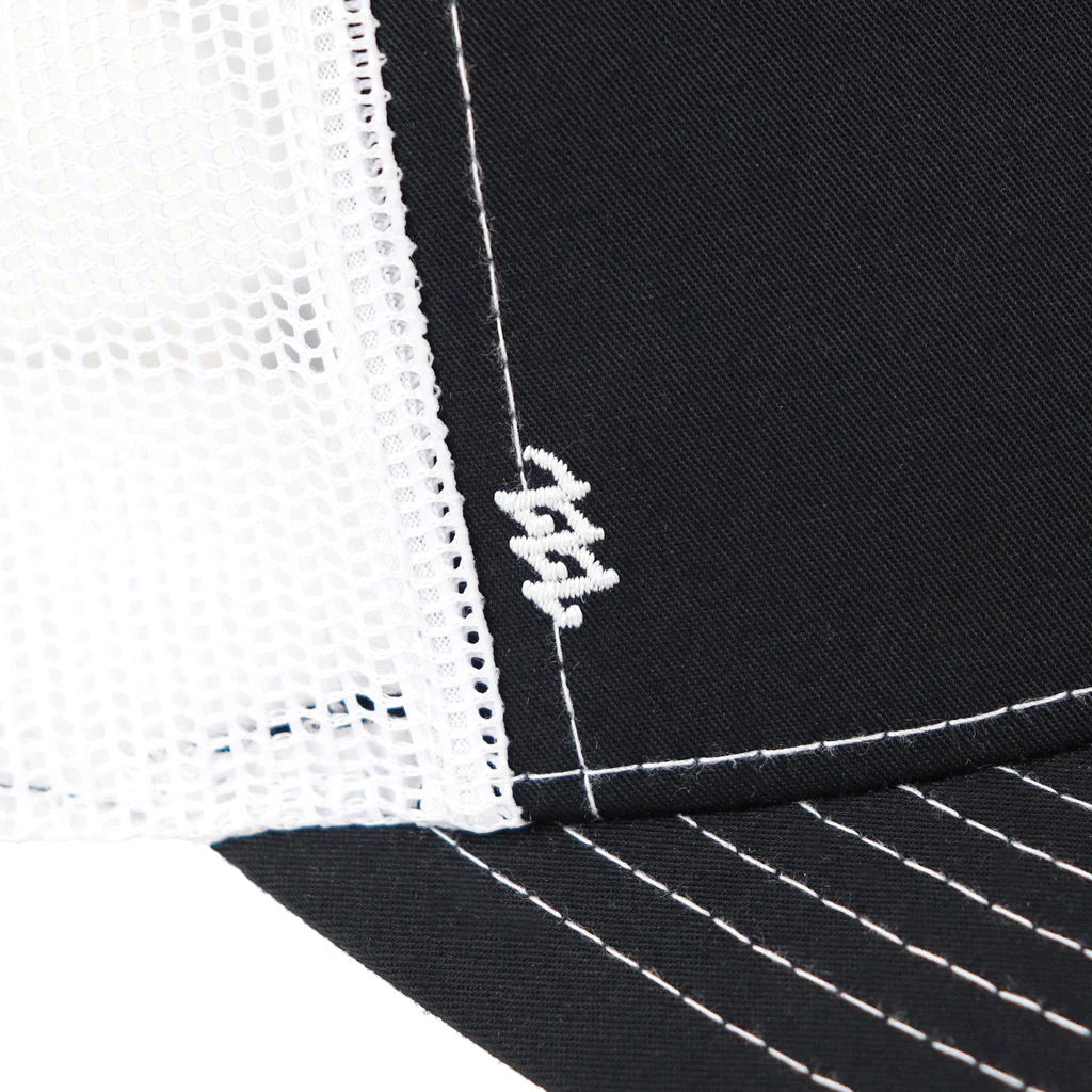 48-Hour Zusa Black/White Open Road Trucker Cap - Image 5