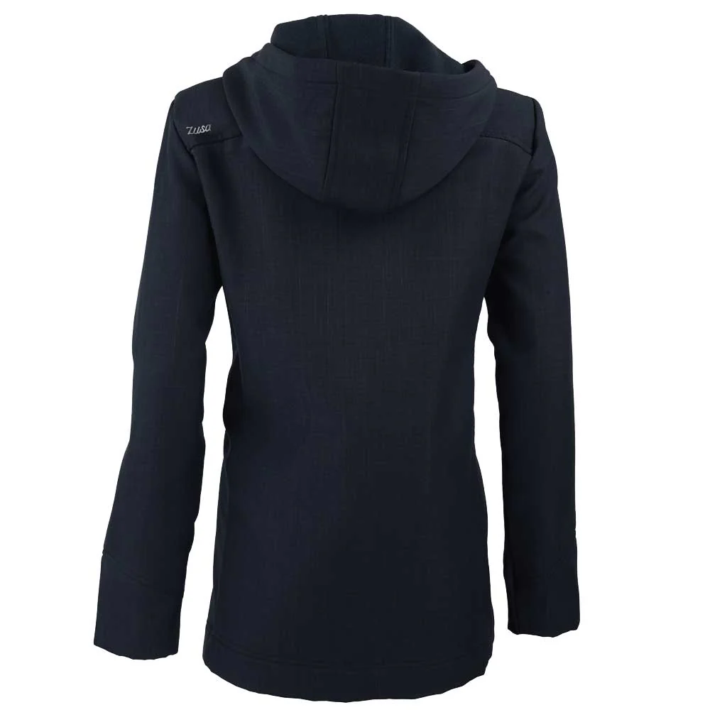 48-Hour Zusa Women's Black Cross-Hatch Wanderlust Traveler Jacket - Image 2
